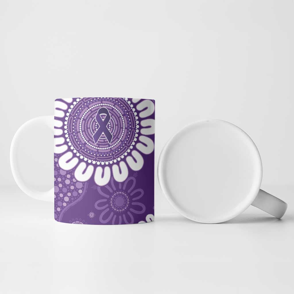 Sea Horse Australia Epilepsy Awareness Ceramic Mug - Aussie Hoodie