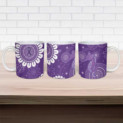 Sea Horse Australia Epilepsy Awareness Ceramic Mug - Aussie Hoodie