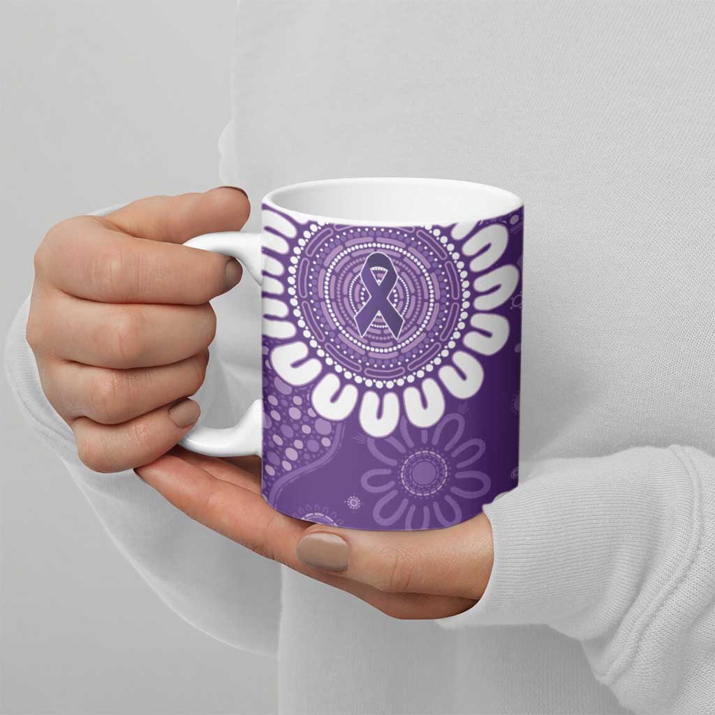 Sea Horse Australia Epilepsy Awareness Ceramic Mug - Aussie Hoodie