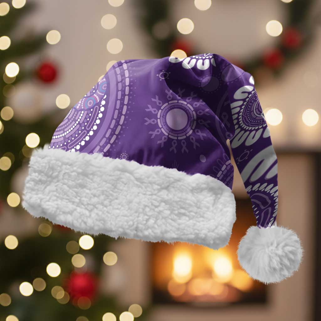Sea Horse Australia Epilepsy Awareness Christmas Santa Hat - Aussie Hoodie