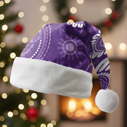 Sea Horse Australia Epilepsy Awareness Christmas Santa Hat - Aussie Hoodie
