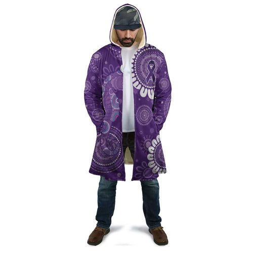 Sea Horse Australia Epilepsy Awareness Cloak - Aussie Hoodie
