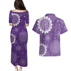 Sea Horse Australia Epilepsy Awareness Couples Matching Puletasi and Hawaiian Shirt - Aussie Hoodie