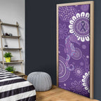Sea Horse Australia Epilepsy Awareness Door Cover - Aussie Hoodie