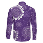 Sea Horse Australia Epilepsy Awareness Family Matching Long Sleeve Bodycon Dress and Hawaiian Shirt - Aussie Hoodie