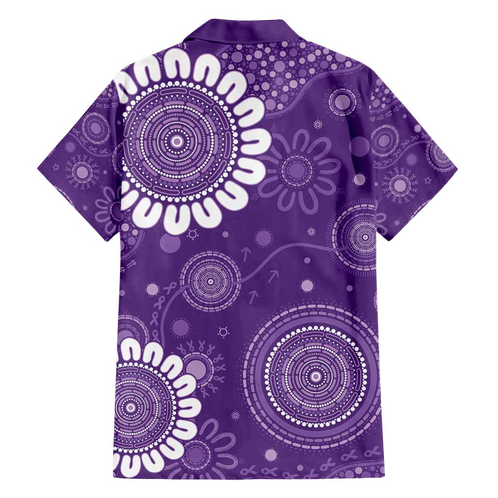Sea Horse Australia Epilepsy Awareness Family Matching Off Shoulder Short Dress and Hawaiian Shirt - Aussie Hoodie
