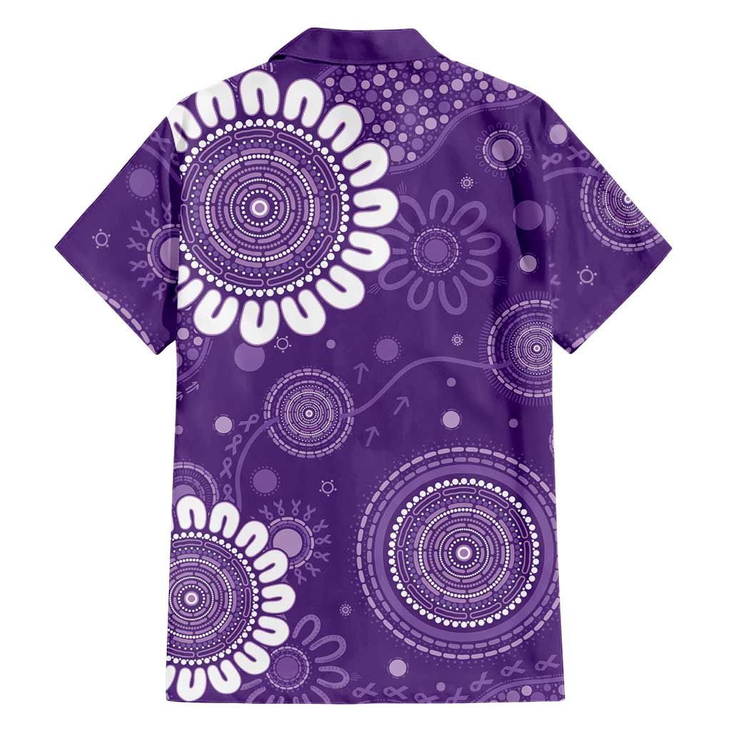 Sea Horse Australia Epilepsy Awareness Family Matching Off Shoulder Short Dress and Hawaiian Shirt - Aussie Hoodie