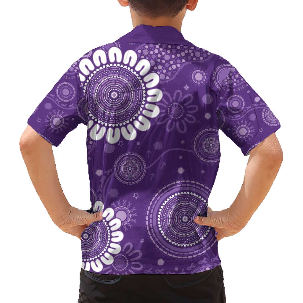 Sea Horse Australia Epilepsy Awareness Family Matching Short Sleeve Bodycon Dress and Hawaiian Shirt - Aussie Hoodie