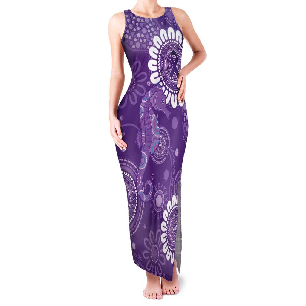 Sea Horse Australia Epilepsy Awareness Family Matching Tank Maxi Dress and Hawaiian Shirt - Aussie Hoodie