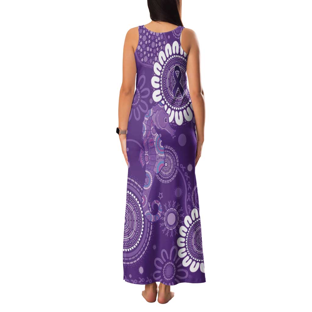 Sea Horse Australia Epilepsy Awareness Family Matching Tank Maxi Dress and Hawaiian Shirt - Aussie Hoodie