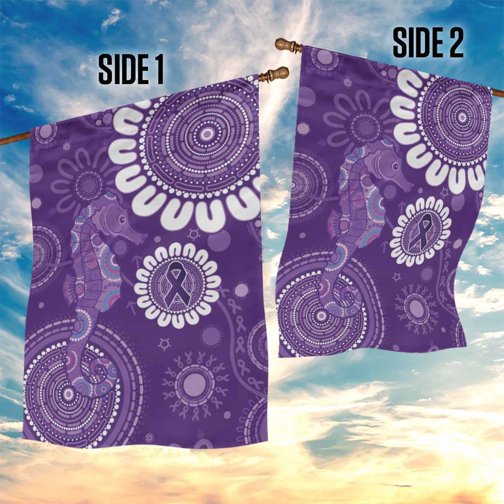 Sea Horse Australia Epilepsy Awareness Garden Flag - Aussie Hoodie
