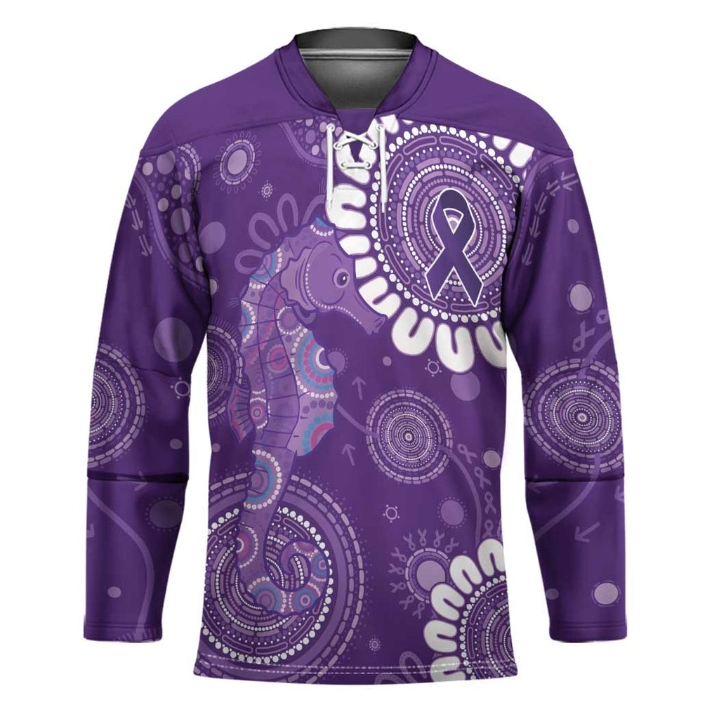 Sea Horse Australia Epilepsy Awareness Hockey Jersey - Aussie Hoodie