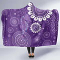 Sea Horse Australia Epilepsy Awareness Hooded Blanket - Aussie Hoodie