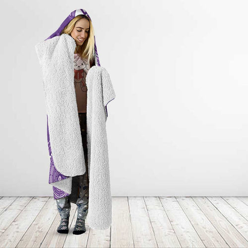 Sea Horse Australia Epilepsy Awareness Hooded Blanket - Aussie Hoodie