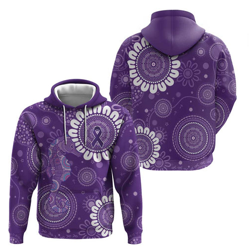 Sea Horse Australia Epilepsy Awareness Hoodie - Aussie Hoodie