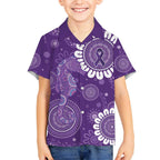 Sea Horse Australia Epilepsy Awareness Kid Hawaiian Shirt - Aussie Hoodie
