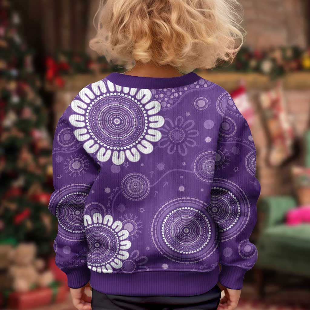 Sea Horse Australia Epilepsy Awareness Kid Ugly Christmas Sweater - Aussie Hoodie