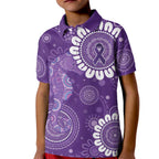 Sea Horse Australia Epilepsy Awareness Kid Polo Shirt - Aussie Hoodie