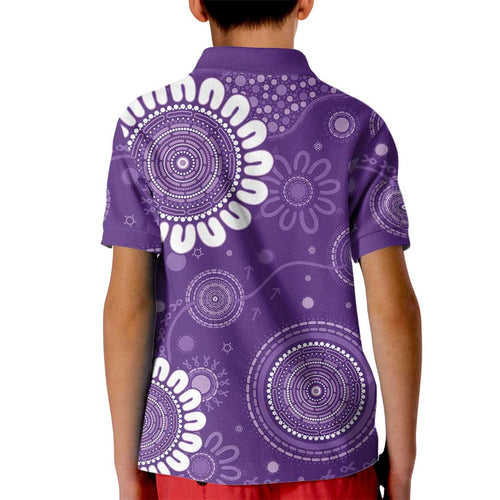 Sea Horse Australia Epilepsy Awareness Kid Polo Shirt - Aussie Hoodie