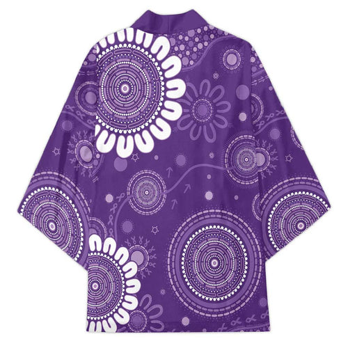 Sea Horse Australia Epilepsy Awareness Kimono - Aussie Hoodie