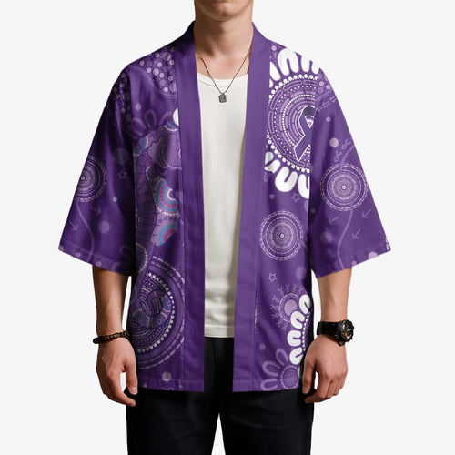 Sea Horse Australia Epilepsy Awareness Kimono - Aussie Hoodie