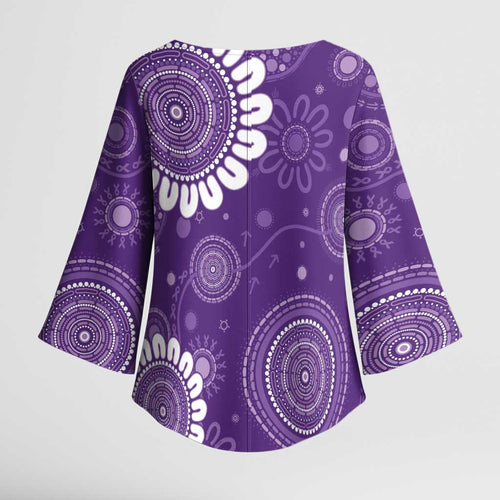 Sea Horse Australia Epilepsy Awareness Kimono Sleeve Blouse - Aussie Hoodie