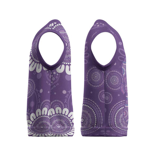 Sea Horse Australia Epilepsy Awareness Christmas Knitted V-Neck Vest - Aussie Hoodie