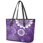 Sea Horse Australia Epilepsy Awareness Leather Tote Bag - Aussie Hoodie