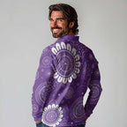 Sea Horse Australia Epilepsy Awareness Long Sleeve Polo Shirt - Aussie Hoodie