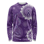 Sea Horse Australia Epilepsy Awareness Long Sleeve Shirt - Aussie Hoodie