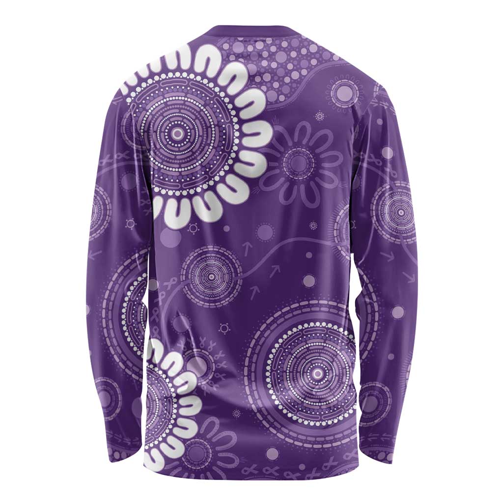 Sea Horse Australia Epilepsy Awareness Long Sleeve Shirt - Aussie Hoodie