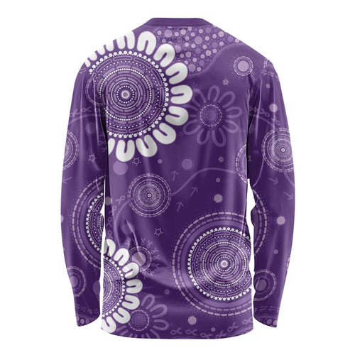 Sea Horse Australia Epilepsy Awareness Long Sleeve Shirt - Aussie Hoodie