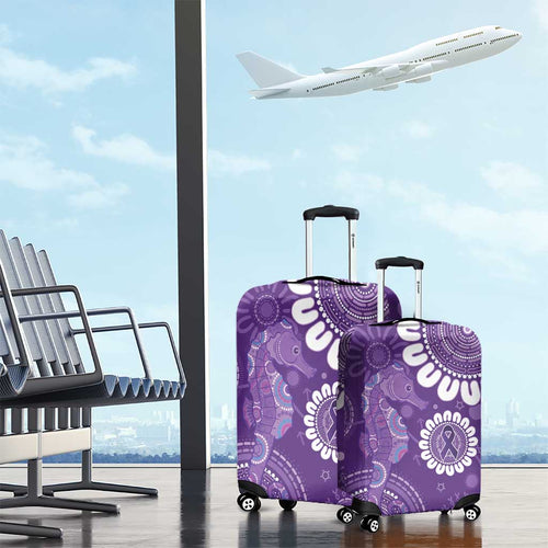 Sea Horse Australia Epilepsy Awareness Luggage Cover - Aussie Hoodie