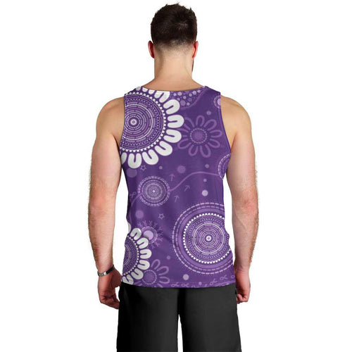 Sea Horse Australia Epilepsy Awareness Men Tank Top - Aussie Hoodie