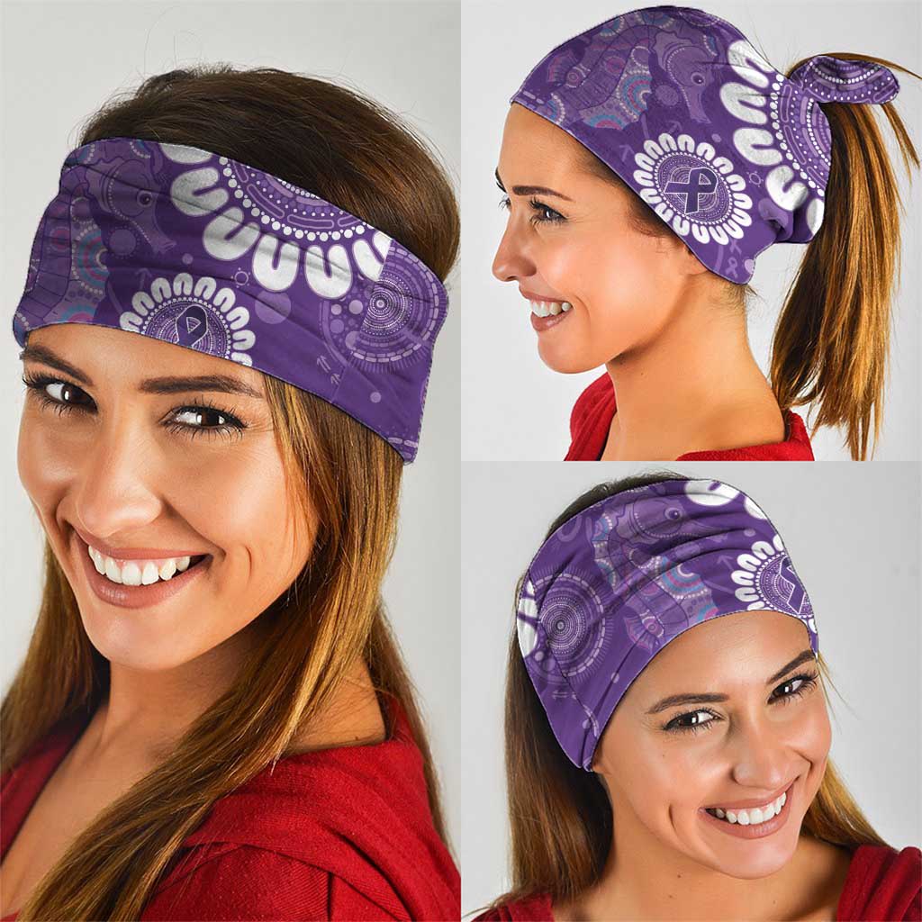 Sea Horse Australia Epilepsy Awareness Neck Gaiter - Aussie Hoodie