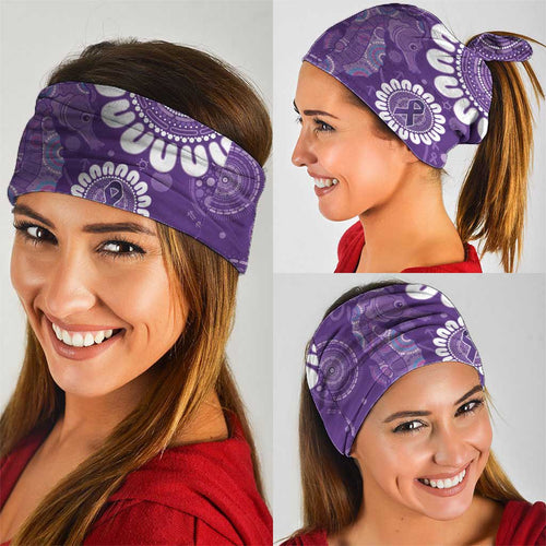 Sea Horse Australia Epilepsy Awareness Neck Gaiter - Aussie Hoodie
