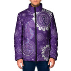 Sea Horse Australia Epilepsy Awareness Padded Jacket - Aussie Hoodie