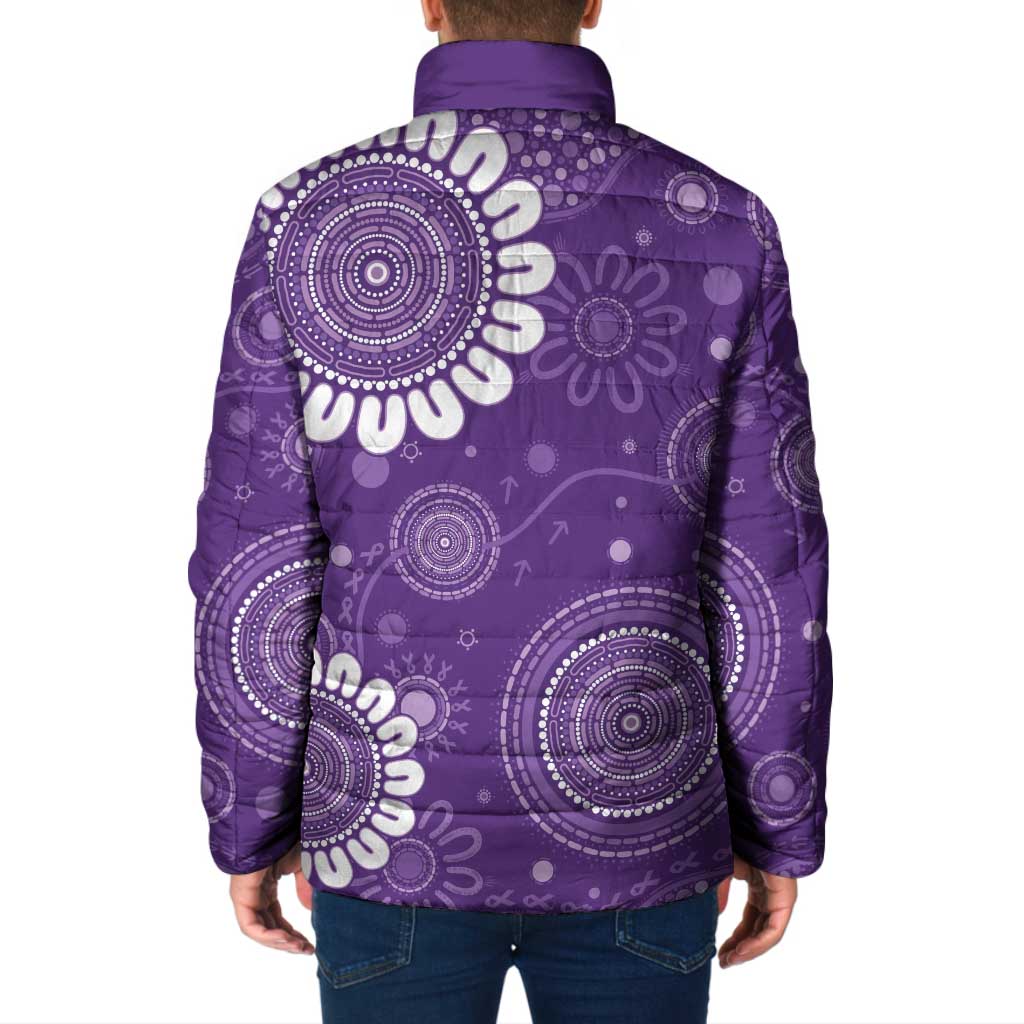 Sea Horse Australia Epilepsy Awareness Padded Jacket - Aussie Hoodie