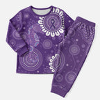Sea Horse Australia Epilepsy Awareness Christmas Pajama Set - Aussie Hoodie