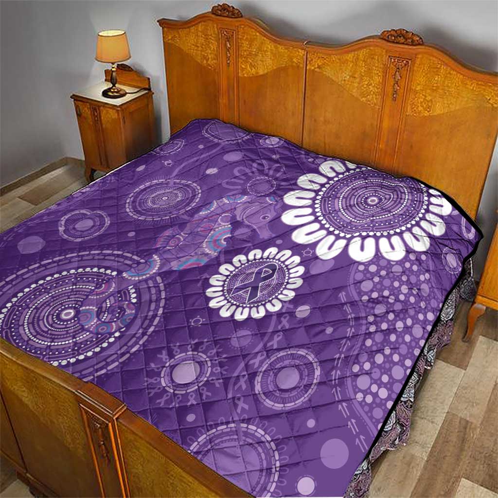 Sea Horse Australia Epilepsy Awareness Quilt - Aussie Hoodie