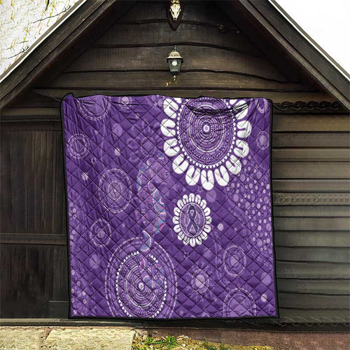Sea Horse Australia Epilepsy Awareness Quilt - Aussie Hoodie