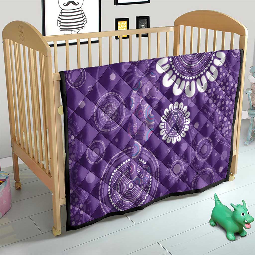 Sea Horse Australia Epilepsy Awareness Quilt - Aussie Hoodie