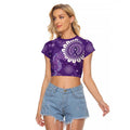Sea Horse Australia Epilepsy Awareness Raglan Cropped T Shirt - Aussie Hoodie