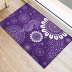 Sea Horse Australia Epilepsy Awareness Rubber Doormat - Aussie Hoodie
