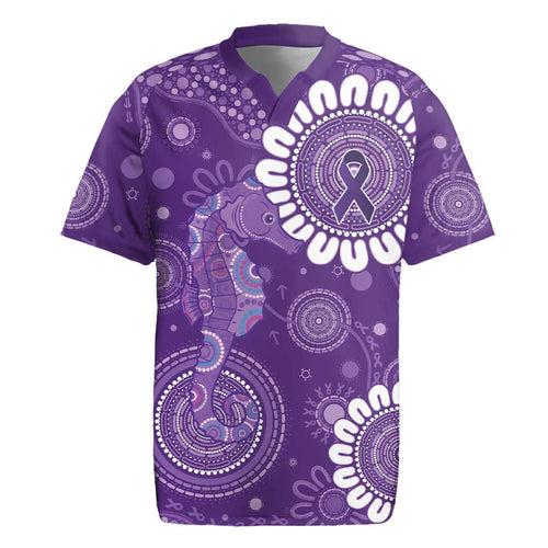 Sea Horse Australia Epilepsy Awareness Rugby Jersey - Aussie Hoodie