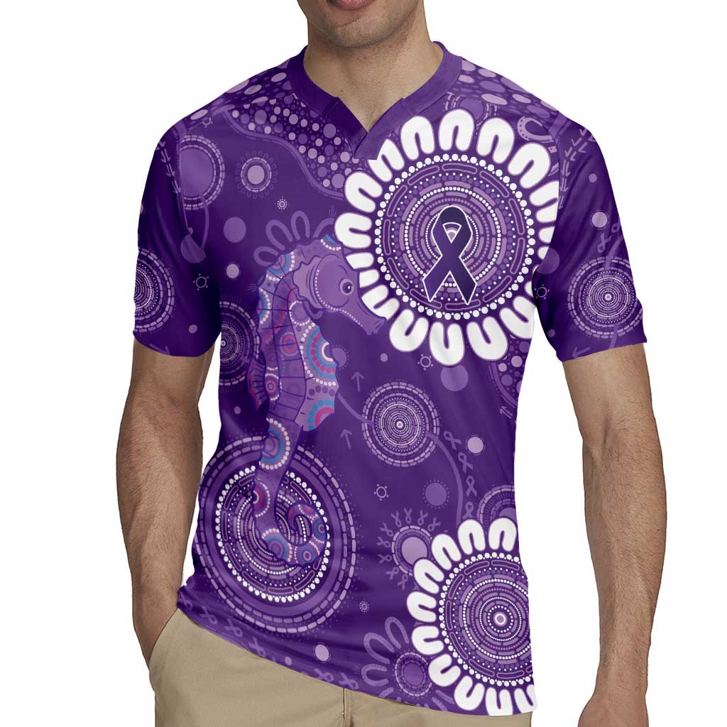 Sea Horse Australia Epilepsy Awareness Rugby Jersey - Aussie Hoodie