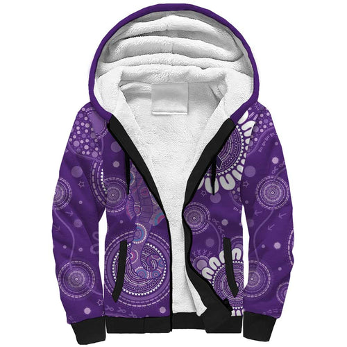 Sea Horse Australia Epilepsy Awareness Sherpa Hoodie - Aussie Hoodie