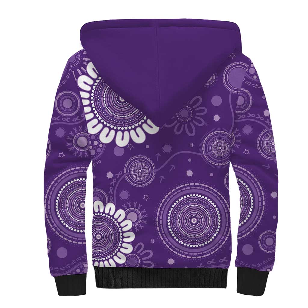 Sea Horse Australia Epilepsy Awareness Sherpa Hoodie - Aussie Hoodie