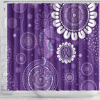 Sea Horse Australia Epilepsy Awareness Shower Curtain - Aussie Hoodie