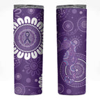 Sea Horse Australia Epilepsy Awareness Skinny Tumbler - Aussie Hoodie